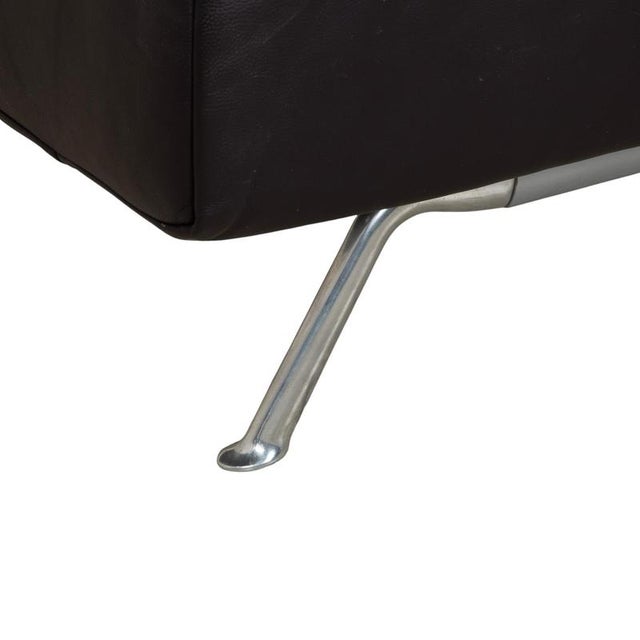 Smala 3-Seater Sofa in Brown Leather from Ligne Roset For Sale - Image 9 of 18