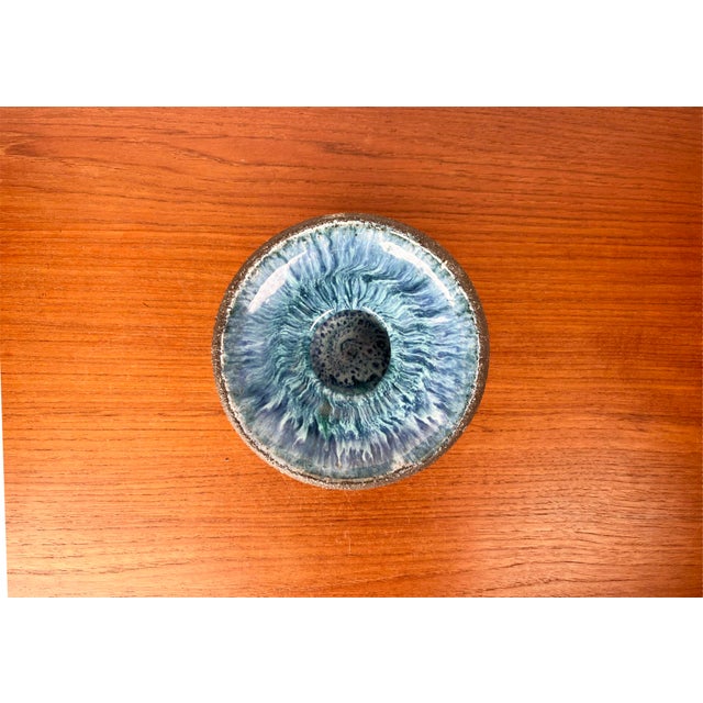 Mid-Century Modern Danish Studio Pottery Candeholder by Else Und Henry Nielsen for Henri Keramik, 1960s For Sale - Image 9 of 17