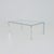 Mid-Century Modern Italian Bauhaus Rectangular Coffee Table in Chrome and Glass, 1980s For Sale - Image 10 of 16