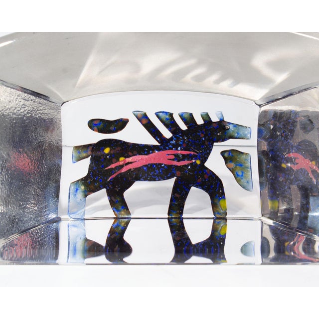 Kosta Boda Kosta Boda “Pegasus” Viewpoints Series Sculpture by Bertil Vallien For Sale - Image 4 of 8