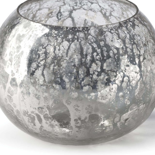 Traditional Regina Andrew Votive Bowl in Antique Mercury For Sale - Image 3 of 5