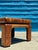 Vintage Solid Oak Coffee Table For Sale In Los Angeles - Image 6 of 6