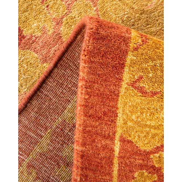 Mogul, One-of-a-Kind Hand-Knotted Area Rug - Pink, 8' 3" x 10' 3" For Sale In New York - Image 6 of 8