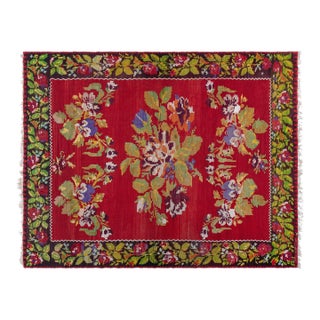 1930s Bessarabian Kilim Rug For Sale