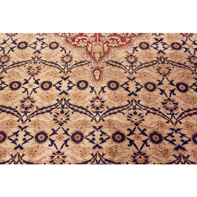 Traditional Nazmiyal Collection Antique Kerman Rug For Sale - Image 3 of 7
