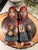 Mid 20th Century Pair of Hand Carved Wood Statues Folk Art Spanish Crusaders For Sale - Image 11 of 12