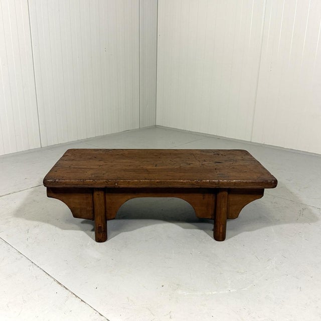 Low Antique Rustic Coffee Table, 1900s For Sale - Image 10 of 18