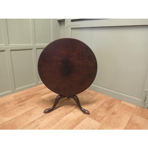 Georgian Mahogany Tilt Top Table, Coffee Table This lovely table stands on a three footed base and has a attractive turned...