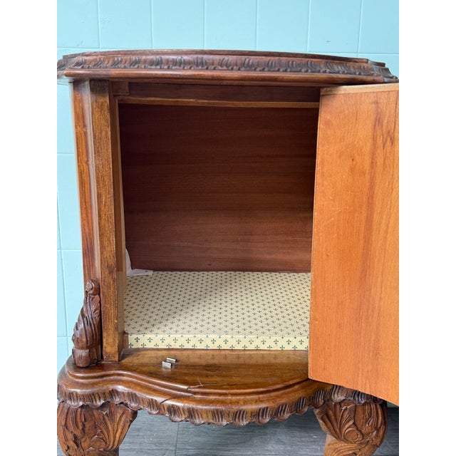 Walnut Bedside Tables, 1930s, Set of 2 For Sale - Image 10 of 18