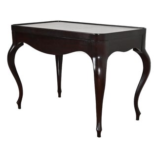 Barbara Barry for Baker Furniture French Regency Dark Mahogany Console or Side Table For Sale
