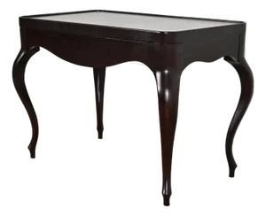 Barbara Barry for Baker Furniture French Regency Dark Mahogany Console or Side Table