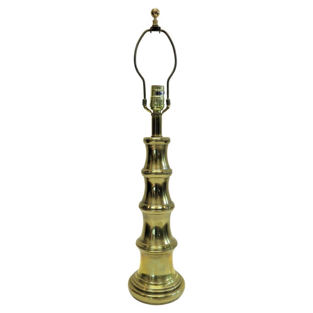 Metal 1960s Stiffel Brass Lamp For Sale - Image 7 of 7