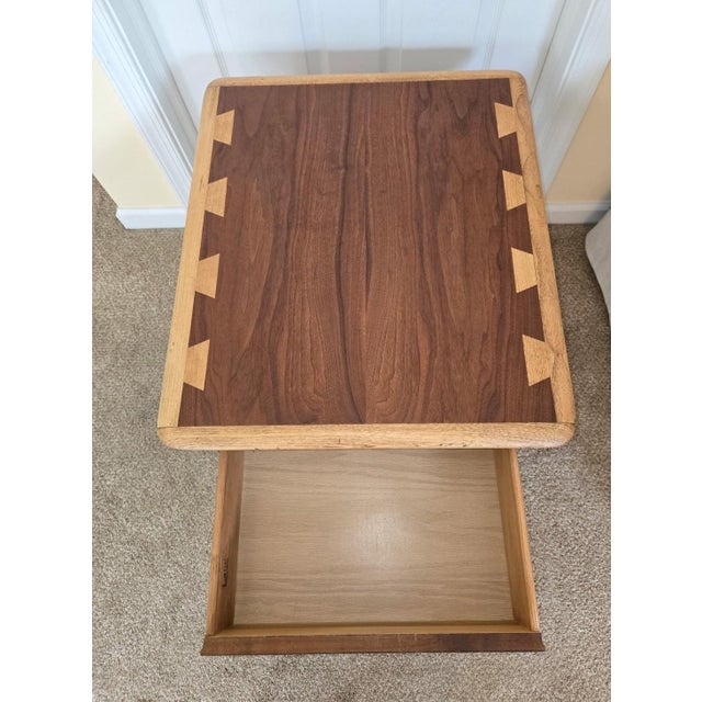 1960s Lane Acclaim Mid-Century Walnut Side Table For Sale In Philadelphia - Image 6 of 6