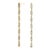 Syna Yellow Gold Earrings with Diamonds, a Pair For Sale