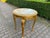 1980s Louis XVI Gold Beech Side Table W/ Marble – 1 Pc For Sale - Image 10 of 12