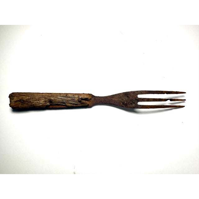 Art Nouveau Civil War Era Fork Collection: Antique Relic Display For Sale - Image 3 of 10