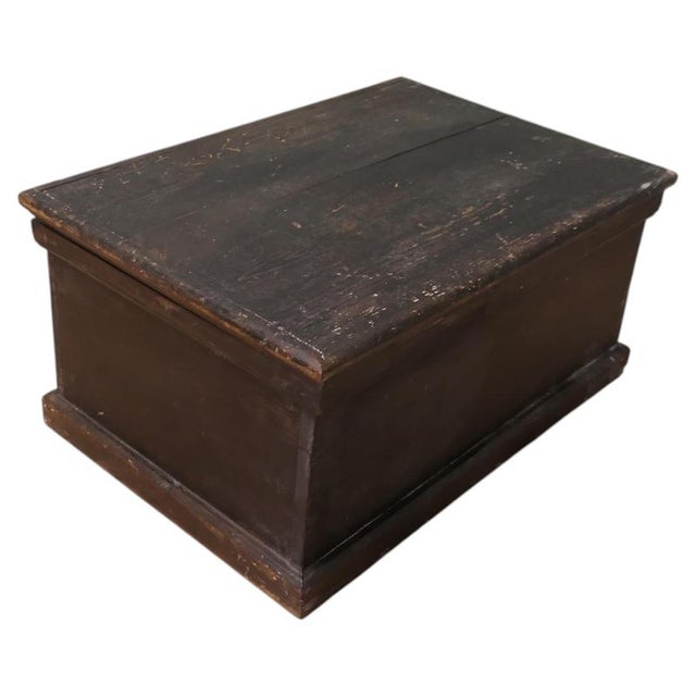 Vintage Pine Carpenter's Box For Sale - Image 6 of 6
