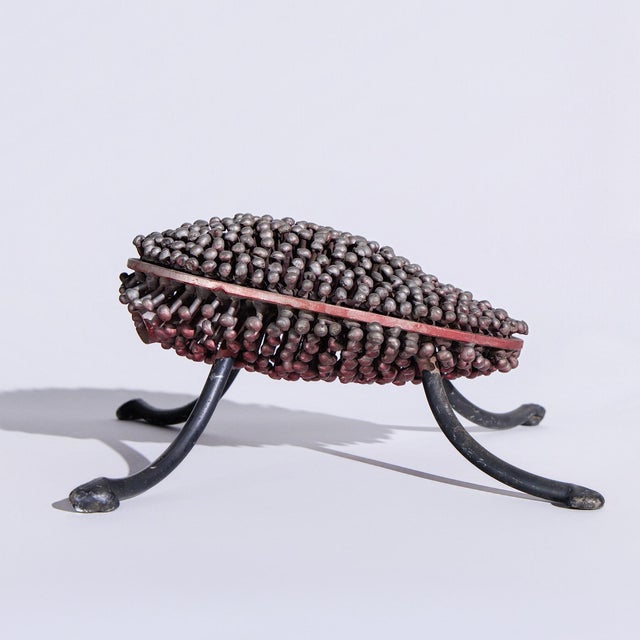 Silver Val Bertoia Mid Century Aluminum Racing Tortoise Sculpture For Sale - Image 8 of 9