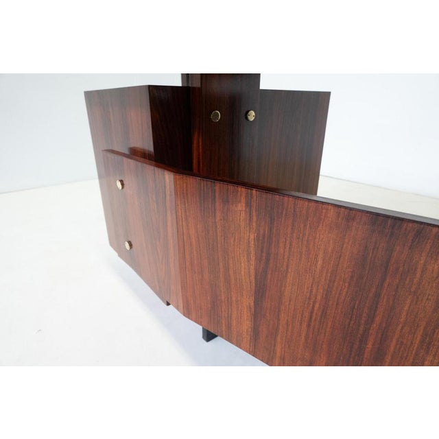 Mid-Century Modern Desk in Wood, Italy, 1960s For Sale - Image 3 of 17