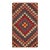 Nazmiyal Collection Bold Geometric Pattern Antique American Hooked Rug For Sale