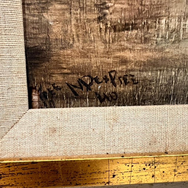 French Landscape Art Impressionist Original Oil Painting Signed For Sale - Image 4 of 12