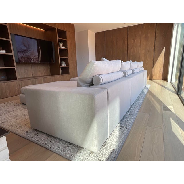 2020s Flexform "Groundpiece" Sectional Sofa For Sale - Image 5 of 15