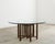 Contemporary McGuire Organic Modern Bamboo Iron Frame Round Dining Table For Sale - Image 3 of 12