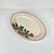 Large oval Sarreguemines "Samois" platter, rose decoration, early 20th century Dimensions: 36.5 x 24.5 cm Height: 3.5 cm...