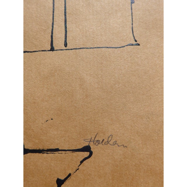 Contemporary "Clap" Contemporary French Figurative Drawing by Martha Holden For Sale - Image 3 of 8