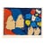 1960s Irwin Rosenhouse Mid Century Woodblock For Sale