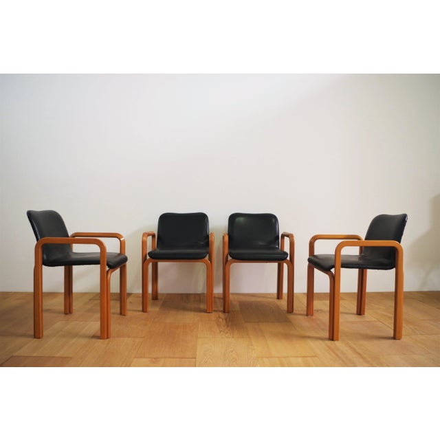 Chairs from Pillini Furniture, 1970s, Set of 4 For Sale - Image 13 of 13