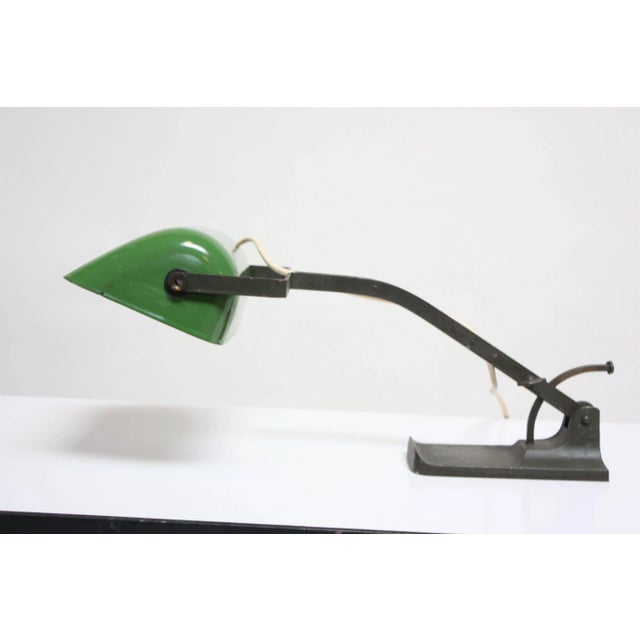 Art Deco Art Deco Austrian Banker's Lamp by Astral For Sale - Image 3 of 11