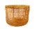 Contemporary Vintage Metal Wire Mesh Round Storage Box With Lid For Sale - Image 3 of 3