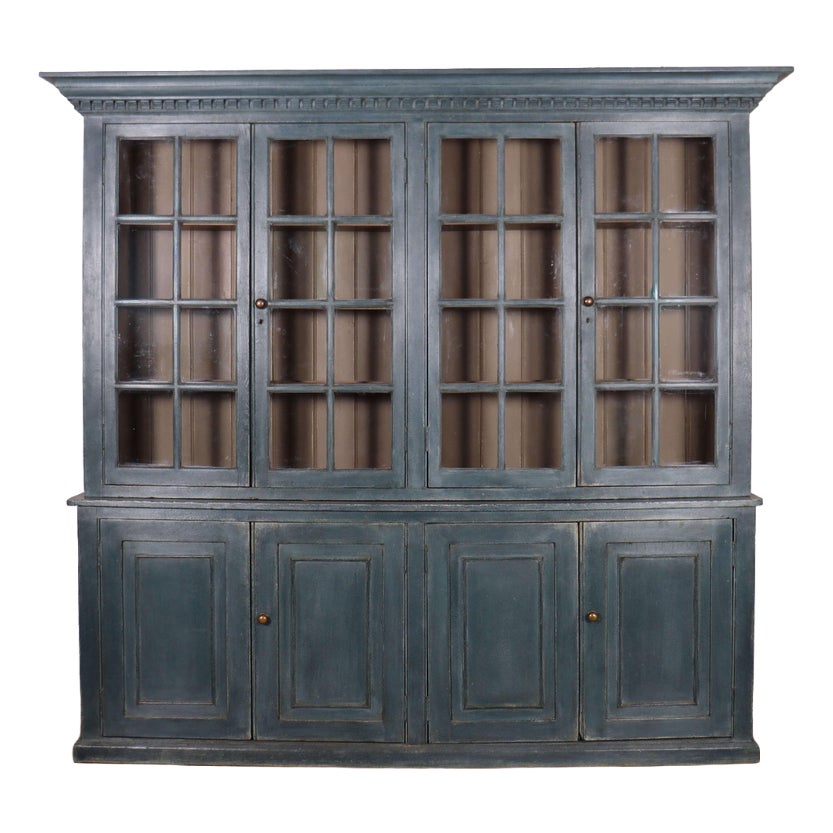 Large English Kitchen Cabinet, 1840 | Chairish