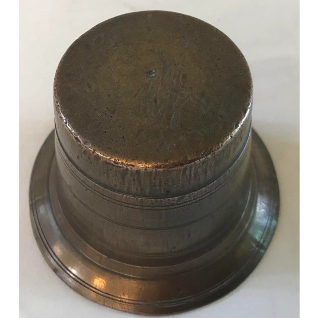 Copper Vintage Copper Lipped Vessel For Sale - Image 8 of 10