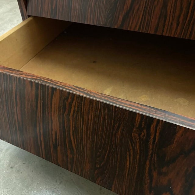 Mid-Century Modern Danish Rosewood Effect Sideboard with Drawers, 1960s For Sale - Image 12 of 16