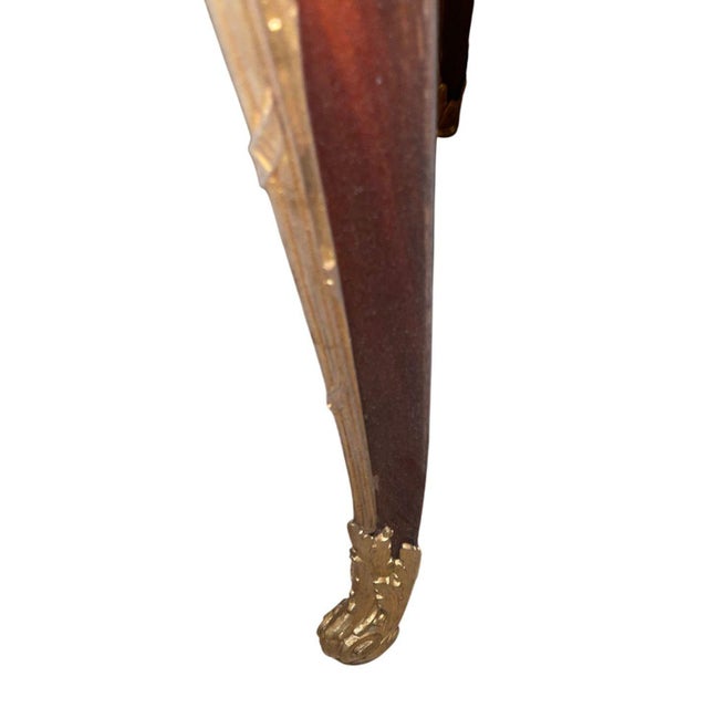 Pair French Bronze-Mounted Marble-Top Nightstands Louis XV Style, Late 19th C. For Sale - Image 12 of 12