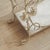 Metal Side Table with Wire Shelf For Sale - Image 9 of 16