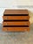 Teak 3 Drawer Dresser Chest on Tapered Legs Danish Mid-Century Modern 1960s For Sale - Image 11 of 12