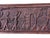 African Vintage West African Hand-Carved Bas-Relief Wood Plaque For Sale - Image 3 of 10