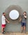 Vintage Monumental Wave Mirror For Sale - Image 12 of 12