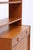 Brown Mid-Century Teak Bookcase with Sliding Doors and Drawers, 1960s For Sale - Image 8 of 17