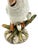 1980s Vintage Ethan Allen Italian Porcelain White Cockatoo Bird Sculpture, 16" For Sale - Image 5 of 8