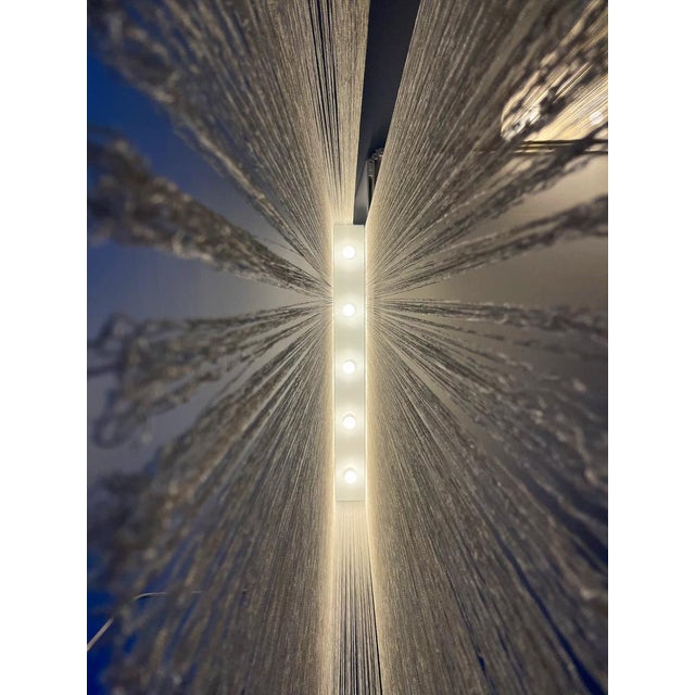 Cream Garbo R Ceiling Lamp by Mariyo Yagi and Studio Simon for Sirrah, 1970s For Sale - Image 8 of 15