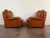 1970’s soft leather italian lounge chairs in good vintage condition. Minor wear on the leather consistent with age. Price...