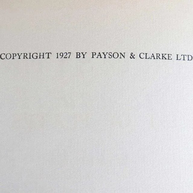 Red 1920s Albert Sterner: His Life & His Art by Ralph Flint First Edition Book For Sale - Image 8 of 10