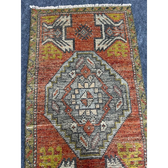 Turkish Yastik Rug 1'8" x 3'3" For Sale - Image 4 of 5