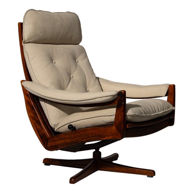 Mid-Century Modern Reclining Chair by Lied Møbler, 1960s For Sale