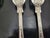 Silver London 19th Century Queens Pattern Sterling Silver 8 1/2" Dinner Fork Set of 6 For Sale - Image 8 of 10