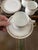 A lovely set of art, deco, teacup and saucer, by high-end Rosenthal presented on a crisp white with a tiny pattern of...